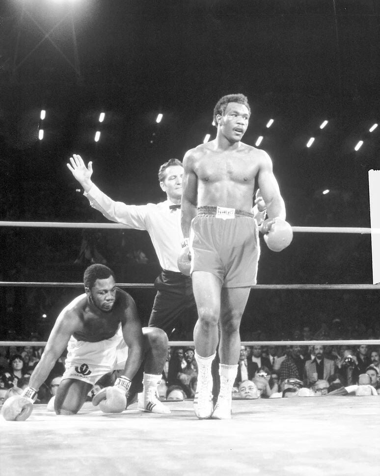 George Foreman Vs Joe Frazier Magnet Boxing Picture