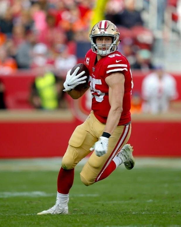 George Kittle Keychain San Francisco 49Ers Picture Football Niners Nfl