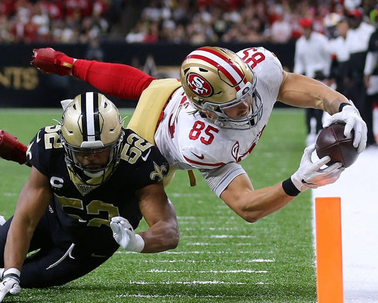 George Kittle Photo San Francisco 49Ers Picture Football Niners Vs Saints