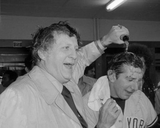 George Steinbrenner Billy Martin Keychain New York Yankees Baseball Celebratio