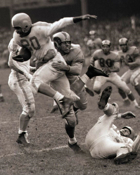 George Taliaferro Photo Chicago Bears Picture Nfl Game Action