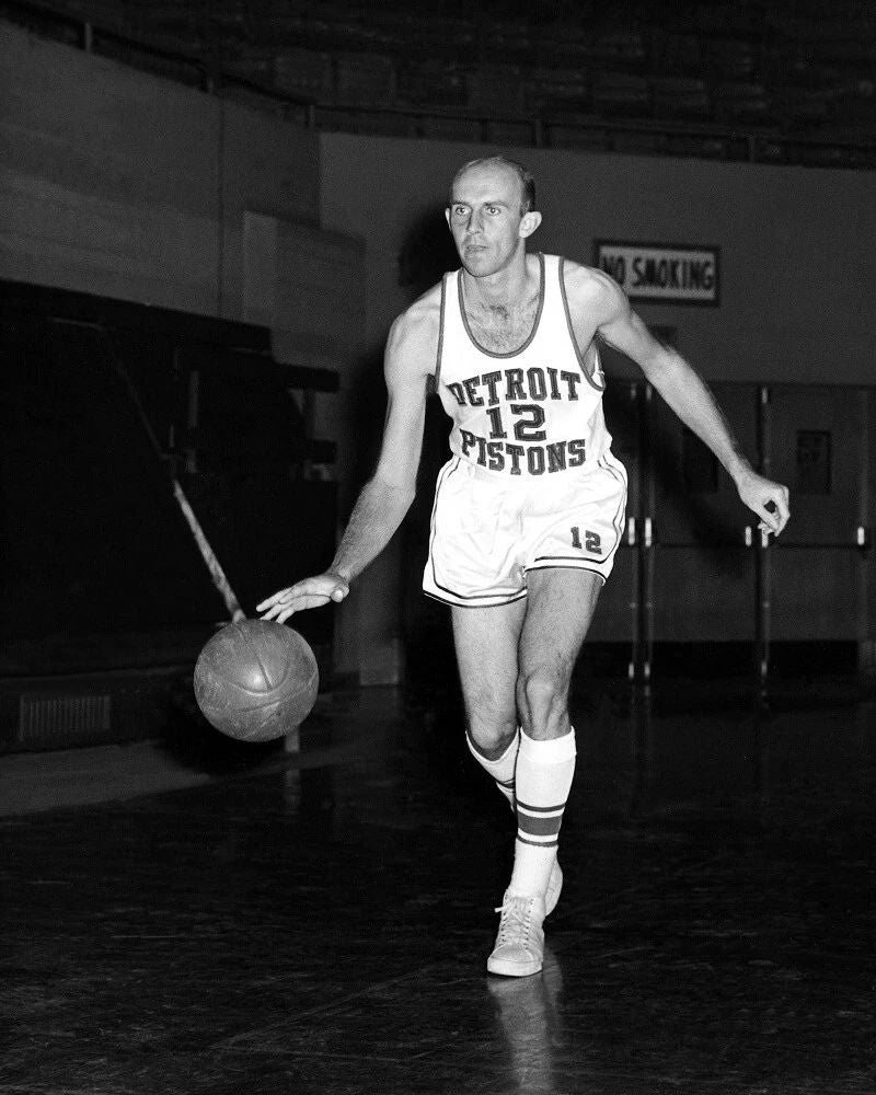 George Yardley Photo Detroit Pistons Basketball Picture Nba