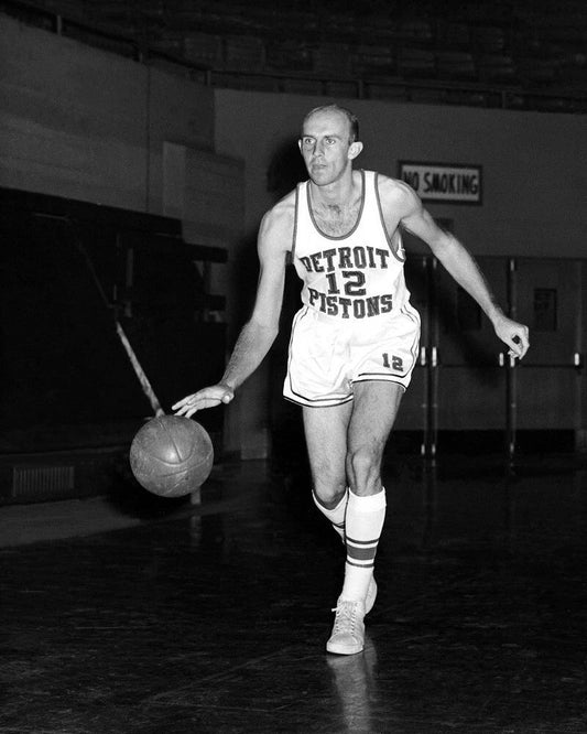 George Yardley Photo Detroit Pistons Basketball Picture Nba