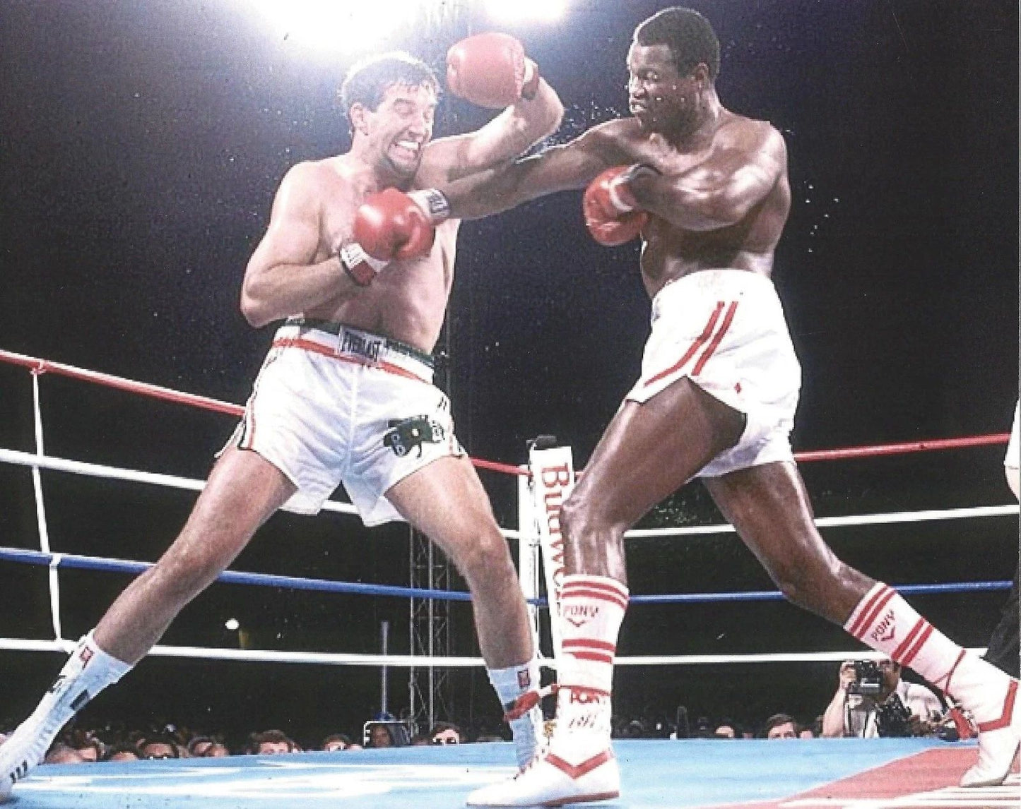 Gerry Cooney Vs Larry Holmes Keychain Boxing Picture