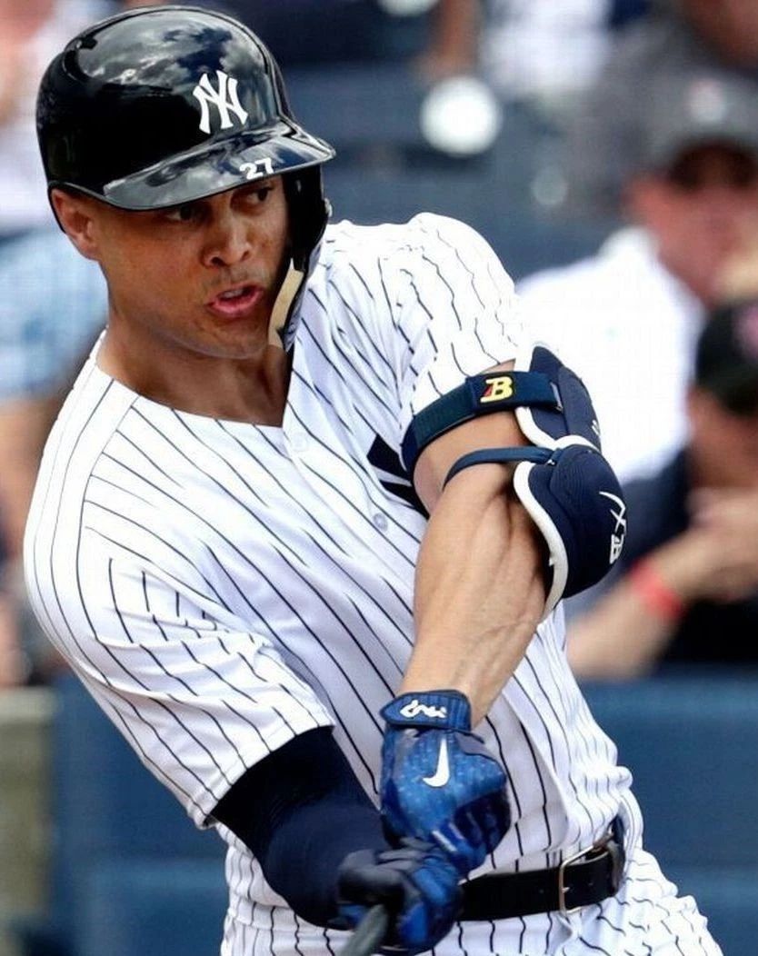 Giancarlo Stanton Keychain New York Yankees Ny Baseball Picture Mlb