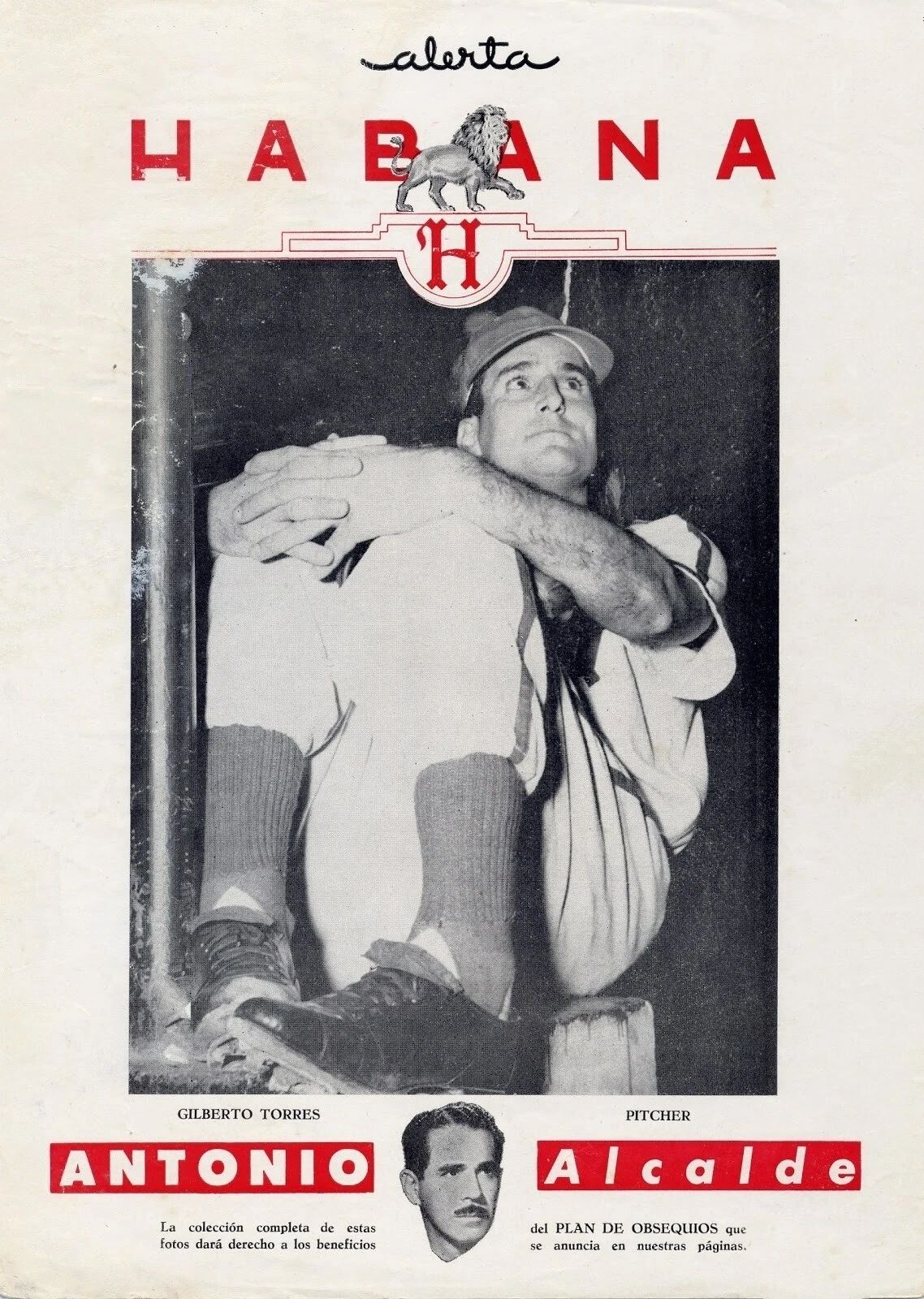 Gilberto Torres Photo Baseball Cuba Cuban Hof'Er