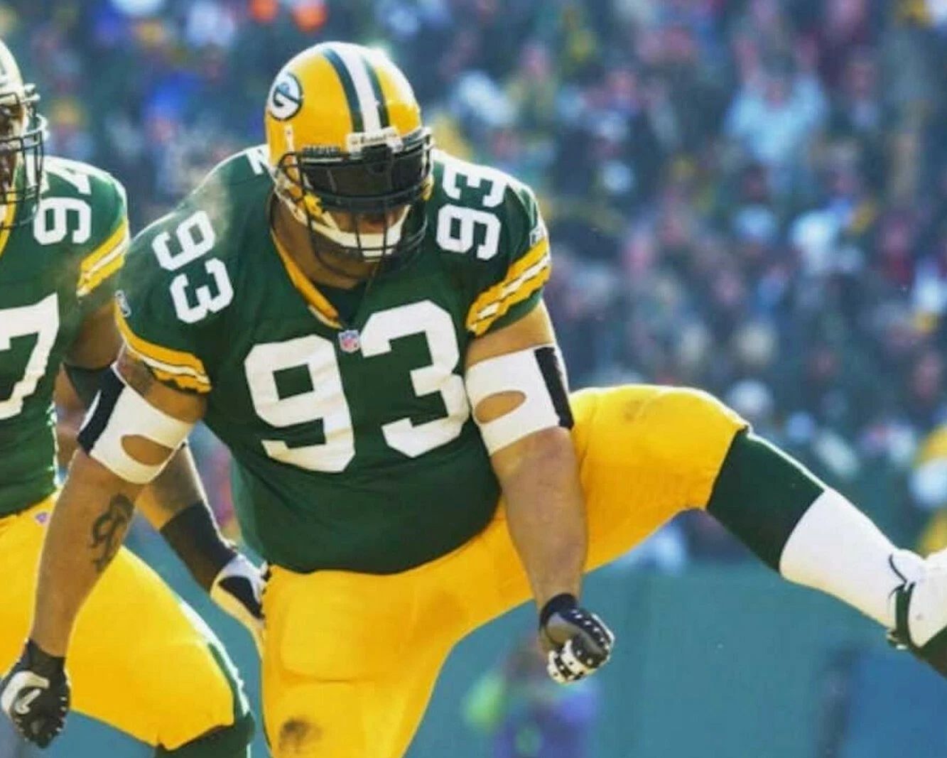 Gilbert Brown Keychain Green Bay Packers Picture Nfl Football Grave Digger