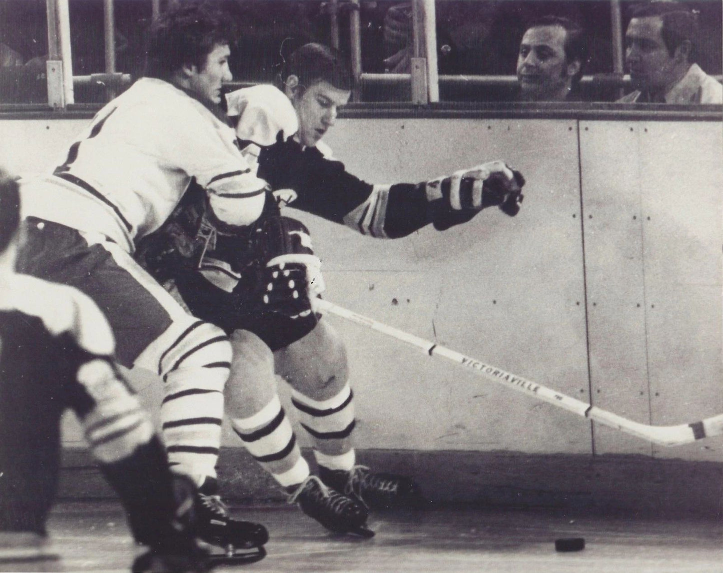Gilbert Perreault & Bobby Orr Photo Buffalo Sabres Boston Bruins Nhl Hockey