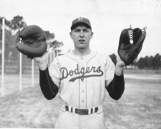 Gil Hodges Photo Brooklyn Dodgers Baseball Picture Mlb 2 Gloves