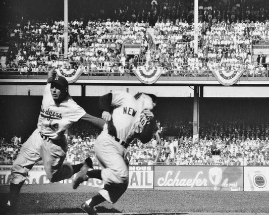 Gil Hodges & Yogi Berra Magnet Brooklyn Dodgers Ny Yankees Picture Baseball