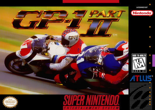 Gp 1 Part Ii (Usa) Snes Print Poster