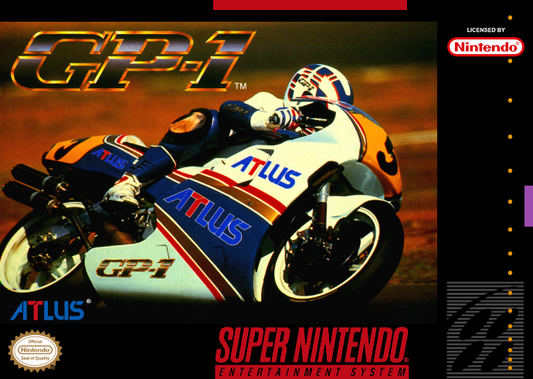 Gp 1 (Usa) Snes Print Poster