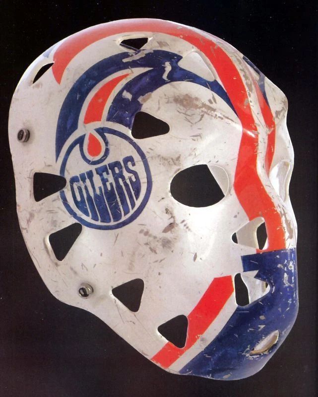 Grant Fuhr Mask Magnet Hockey Edmonton Oilers Picture Nhl