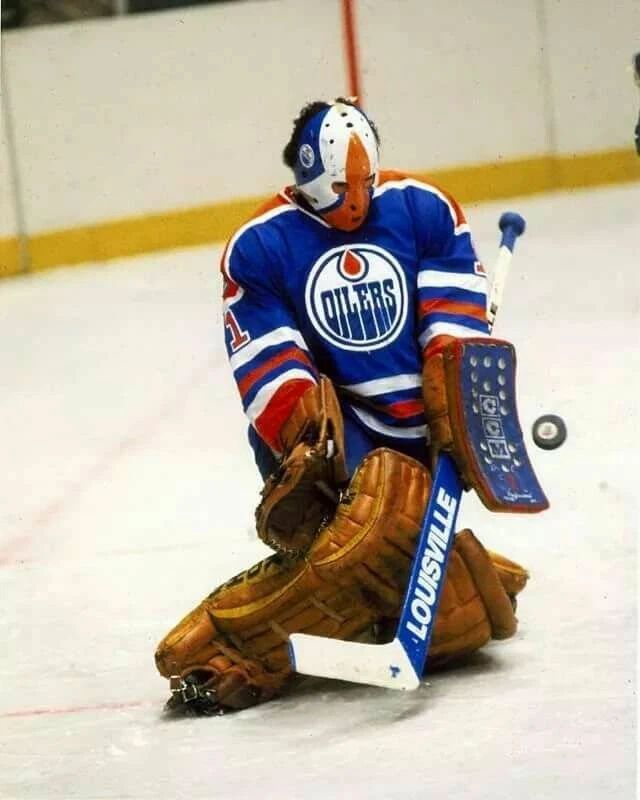 Grant Fuhr Photo Hockey Edmonton Oilers Picture Nhl