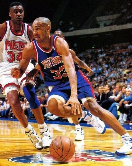 Grant Hill Photo Detroit Pistons Basketball Picture Nba
