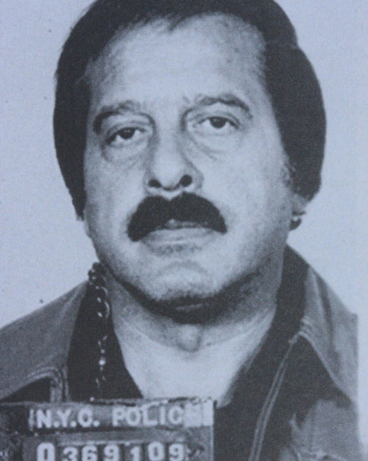 Greg Scarpa Sr Mug Shot Keychain Mafia Organized Crime Mobster Mob Picture