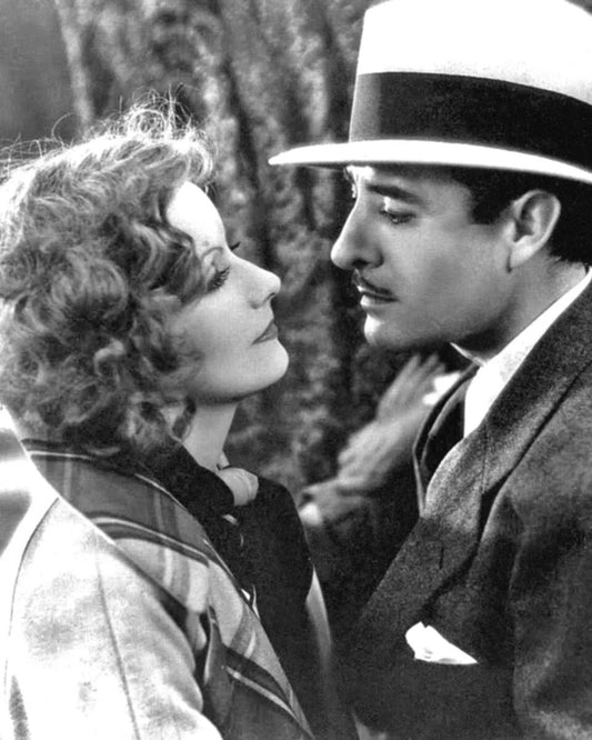 Greta Garbo And John Gilbert Glossy Photo A Woman Of Affair Print Poster
