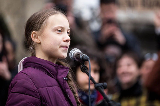 Greta Thunberg Environmental Climate Activist Magnet Picture Magnet Print