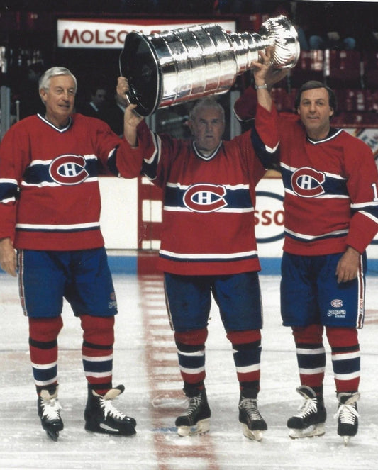 Guy Lafleur Jean Beliveau Maurice Richard Photo Montreal Canadiens Picture