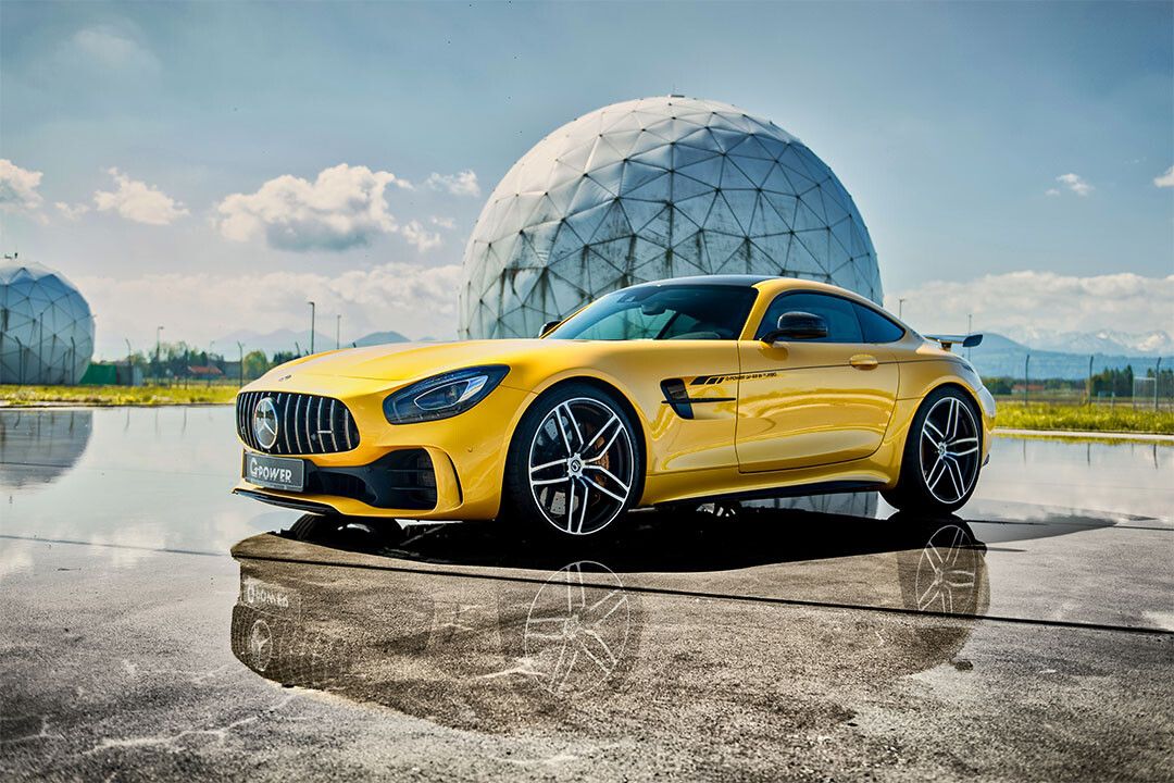 G Power Mercedes Amg Gt R Sports Car Luxury Car Wall Art Home Poster
