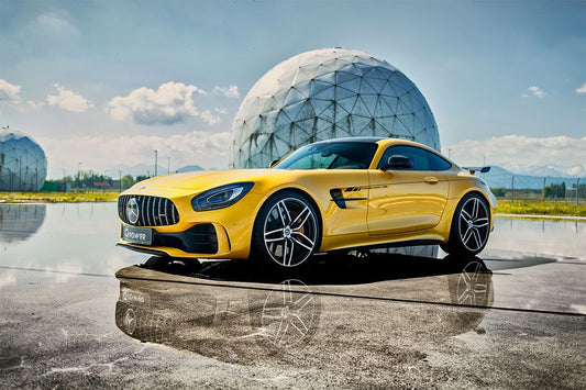 G Power Mercedes Amg Gt R Sports Car Luxury Car Jigsaw Puzzle