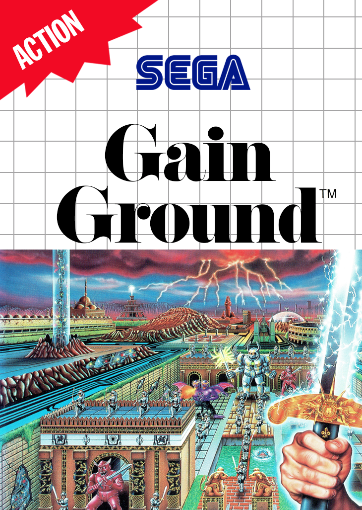 Gain Ground Sega Master System Print Poster