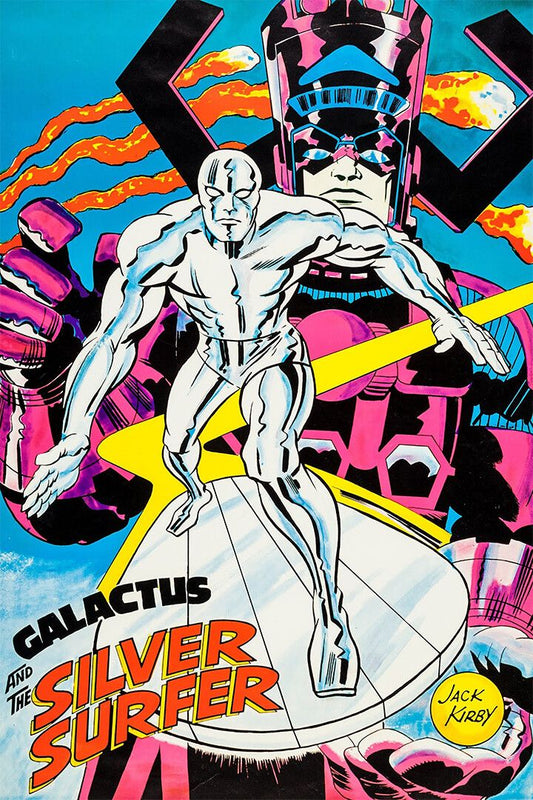 Galactus And The Silver Surfer Decor Wall Art Jigsaw Puzzle
