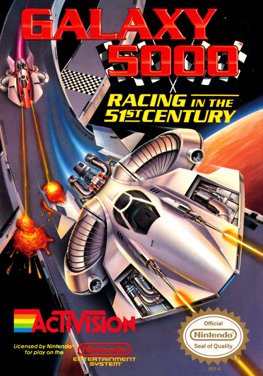 Galaxy 5000 (Usa) Nes Print Poster