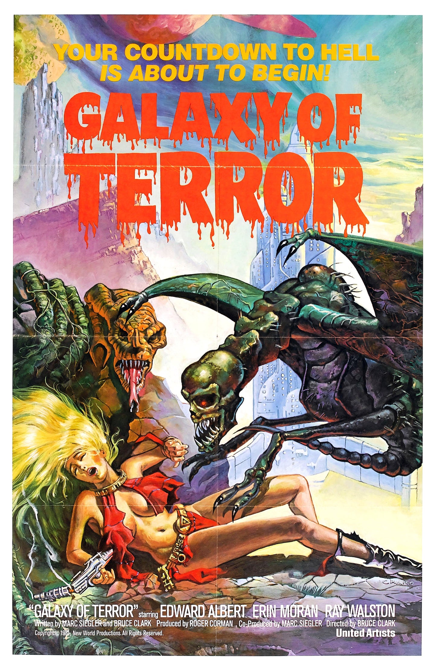 Galaxy Of Terror 01 Movie Magnet