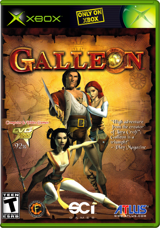 Galleon Xbox Print Poster