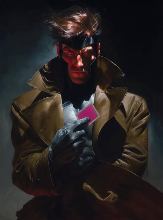 Gambit Portrait Highcontrast Print Poster