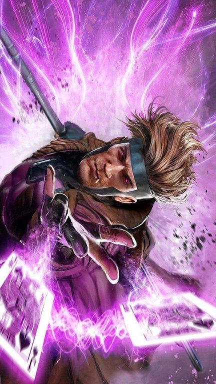 Gambit Purple Energy 843 Jigsaw Puzzle