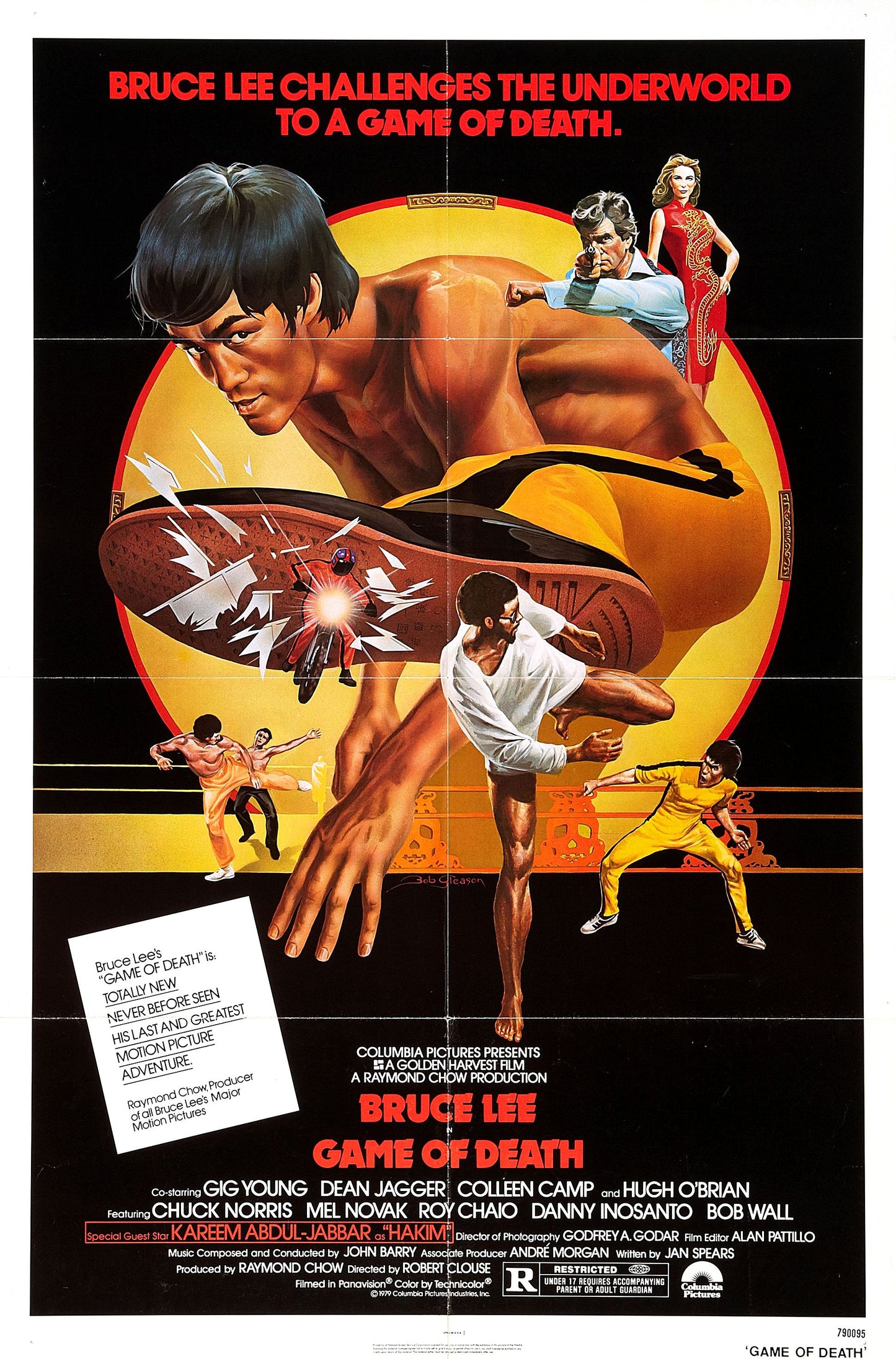 Game Of Death 01 Movie Magnet