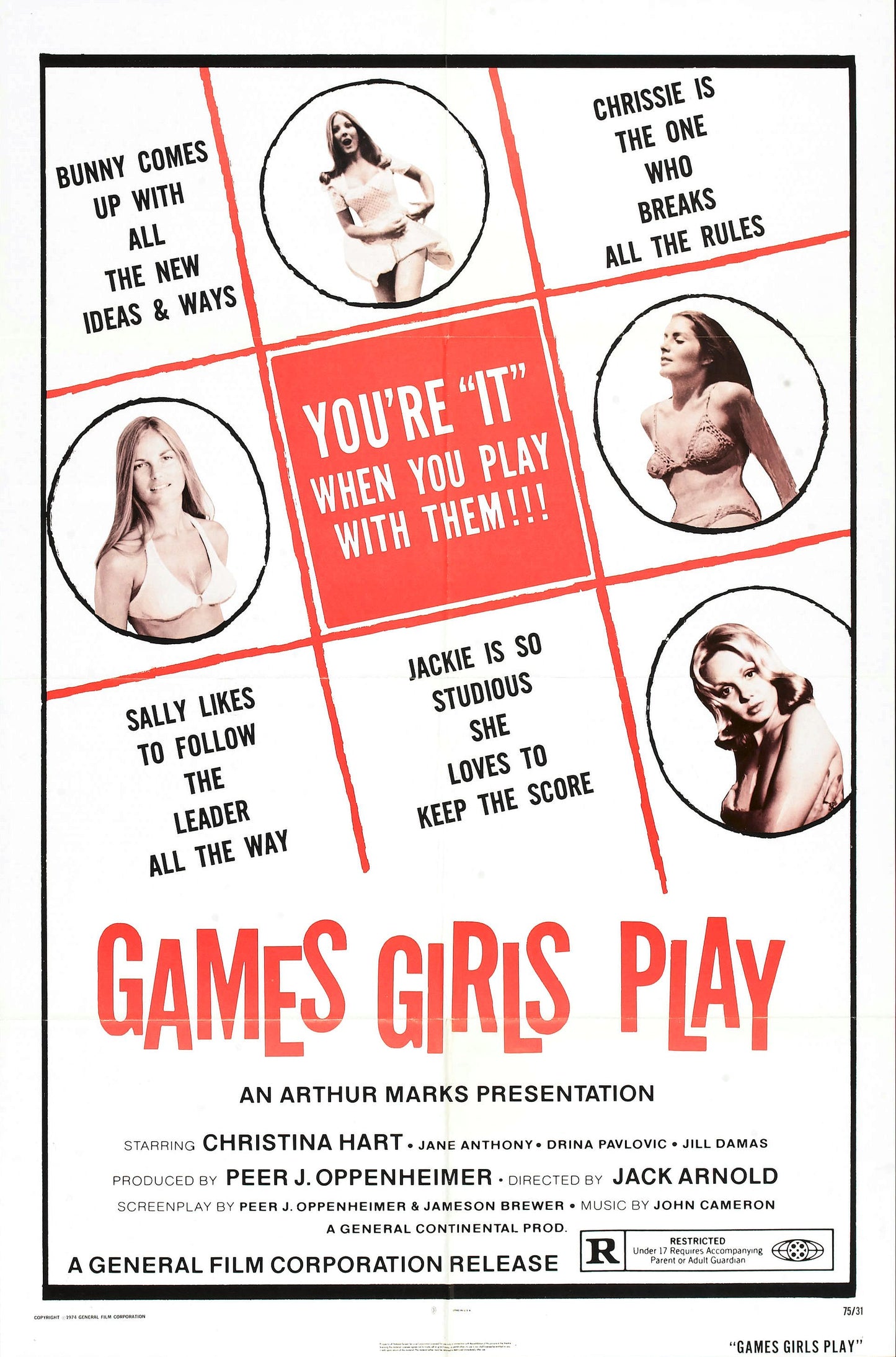 Games Girls Play 01 Movie Keychain