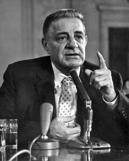 Gangster Boss Mobster Joseph Valachi Glossy Magnet Genovese Crime Family