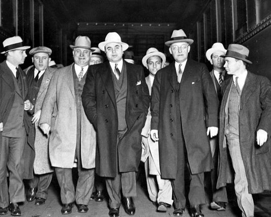 Gangster Mobster Al Capone Glossy Photo Criminal Mob Mafia Print Poster