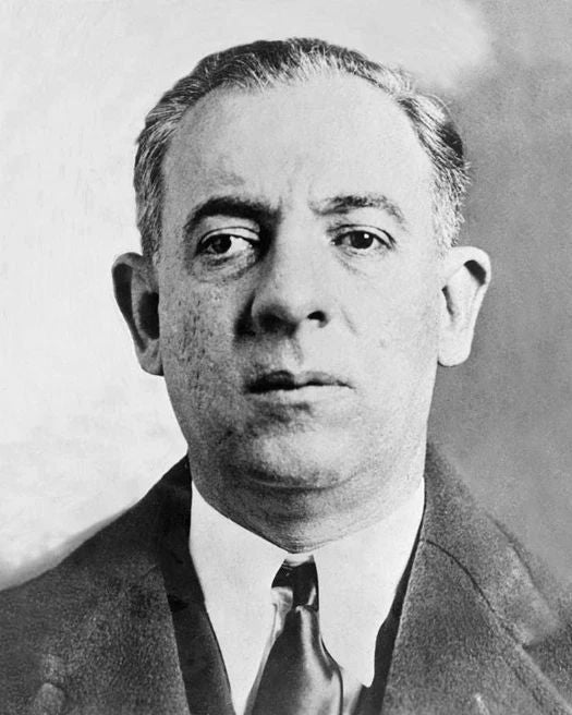 Gangster Mobster Ciro Terranova Glossy Magnet Criminal Print Mugshot Magnet