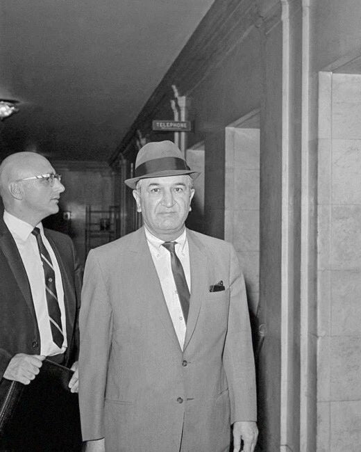 Gangster Mobster Joseph Bonanno Glossy Magnet Mob Criminal Magnet