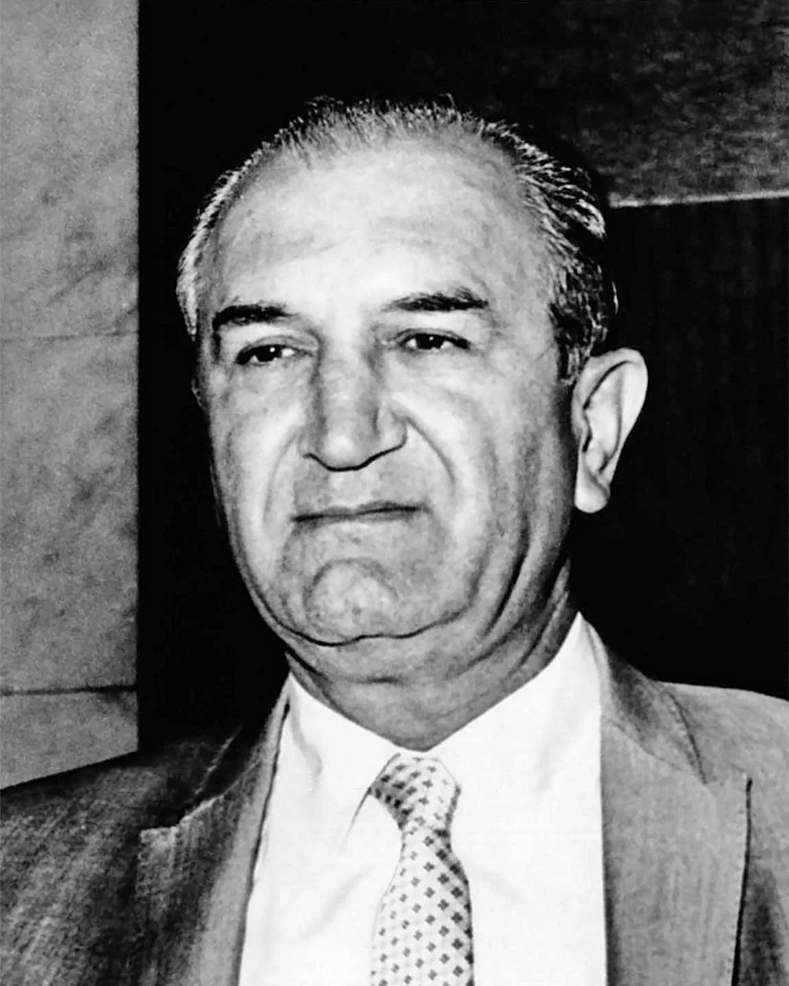 Gangster Mobster Joseph Joe Bonanno Glossy Keychain Mob Criminal Keychain