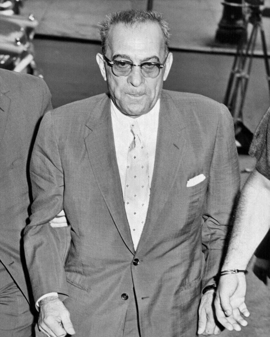 Gangster Mobster Vito Genovese Glossy Photo Mafia Crime Boss Print