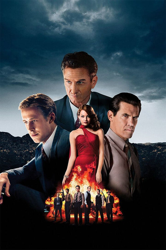 Gangster Squad Vintage Classic Crime Movie Jigsaw Puzzle