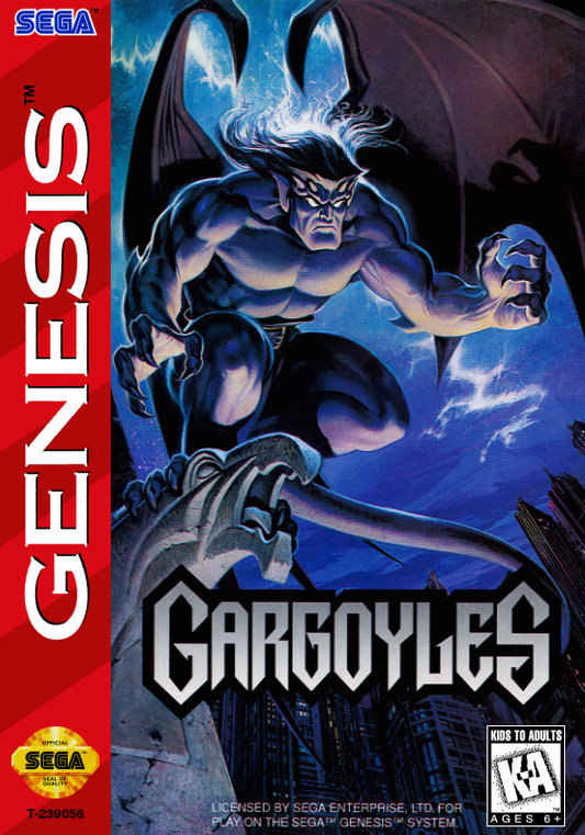 Gargoyles (Usa) Genesis Print Poster