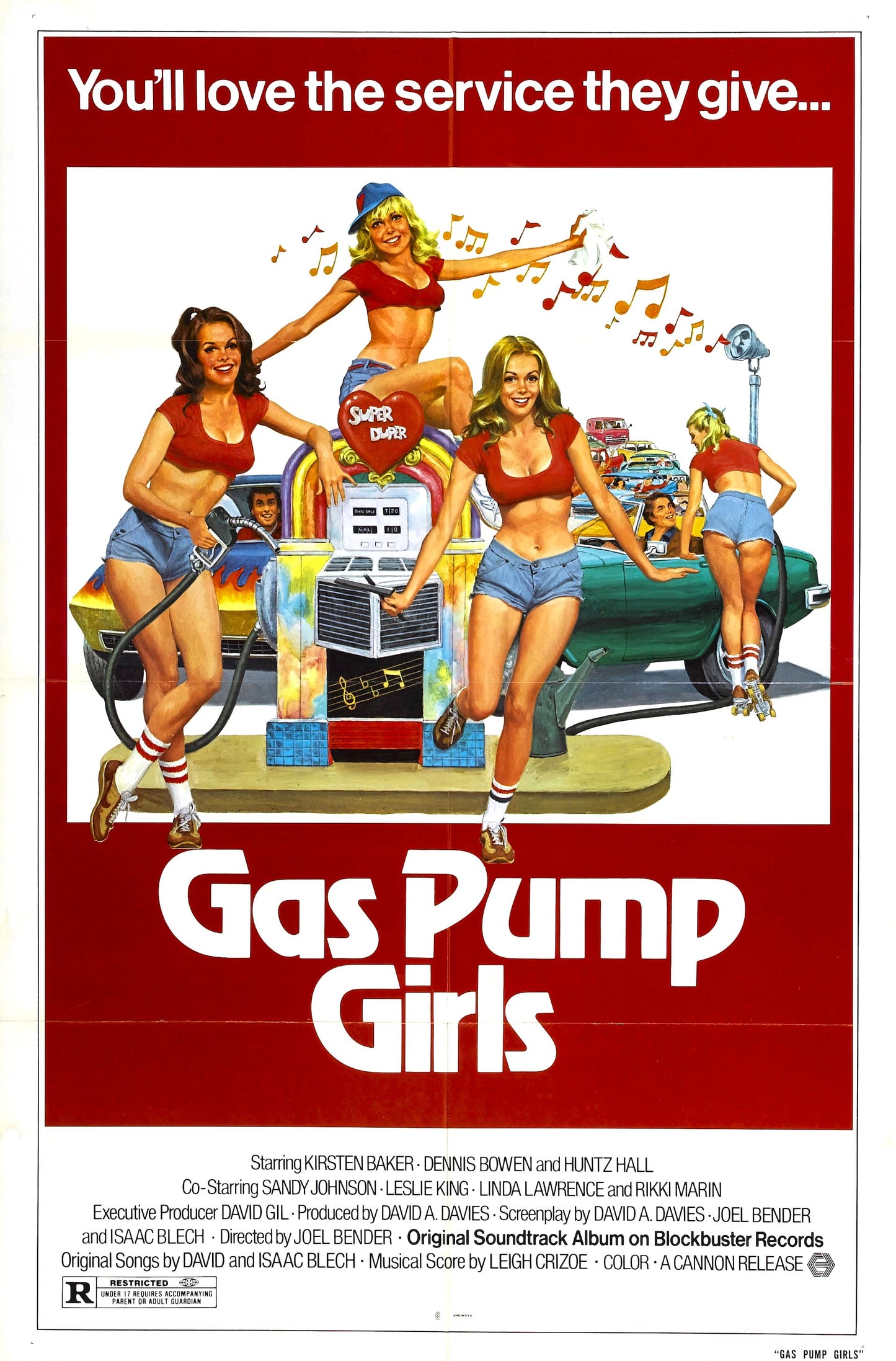 Gas Pump Girls 01 Movie Keychain