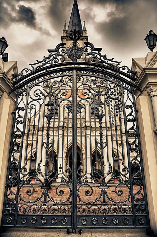 Gates In Chijmes Religios Structure Print Jigsaw Puzzle