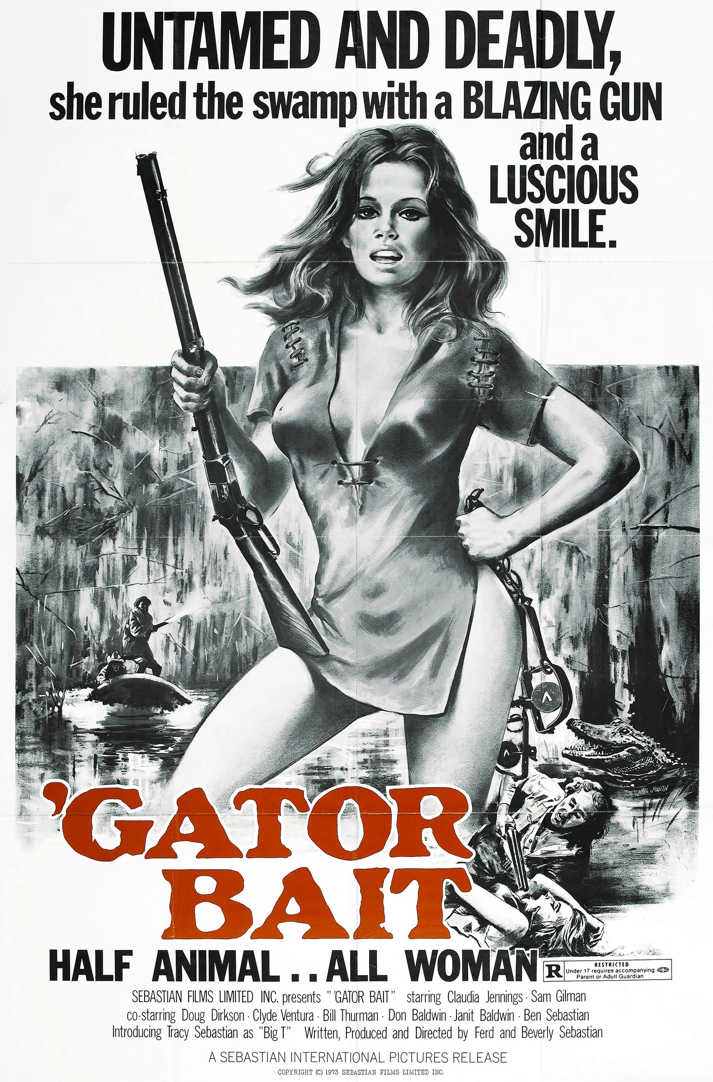 Gator Bait 02 Movie Magnet