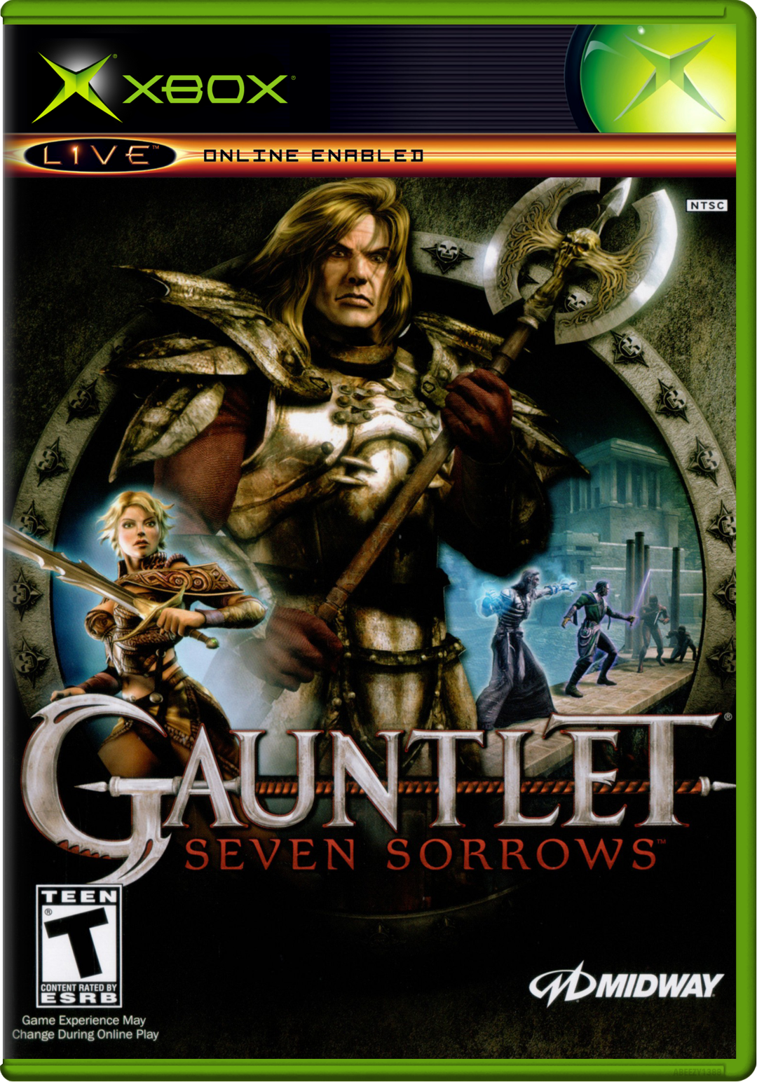 Gauntlet Seven Sorrows Xbox Print Poster