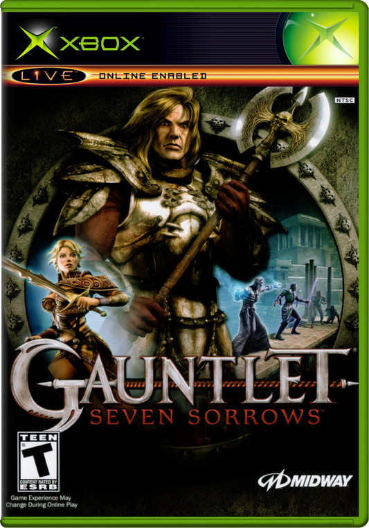 Gauntlet Seven Sorrows Xbox Print Poster