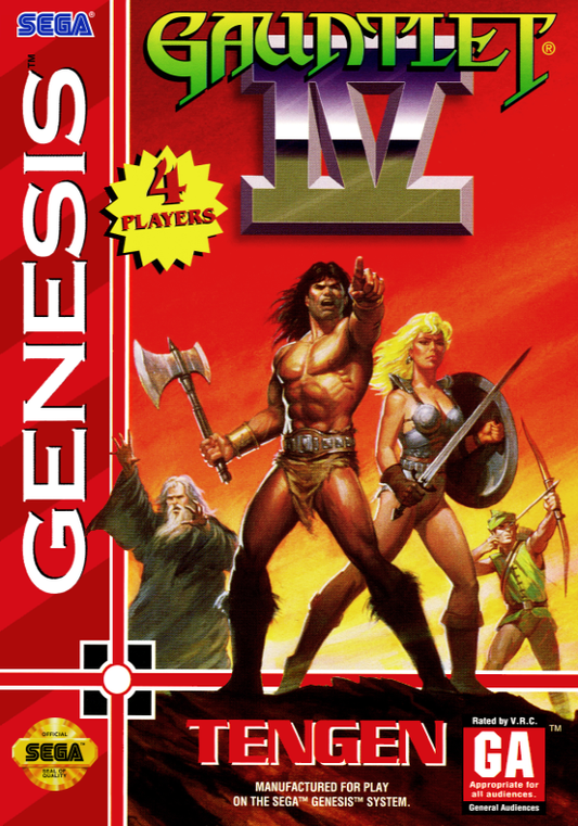 Gauntlet Iv (Usa) Genesis Print Poster