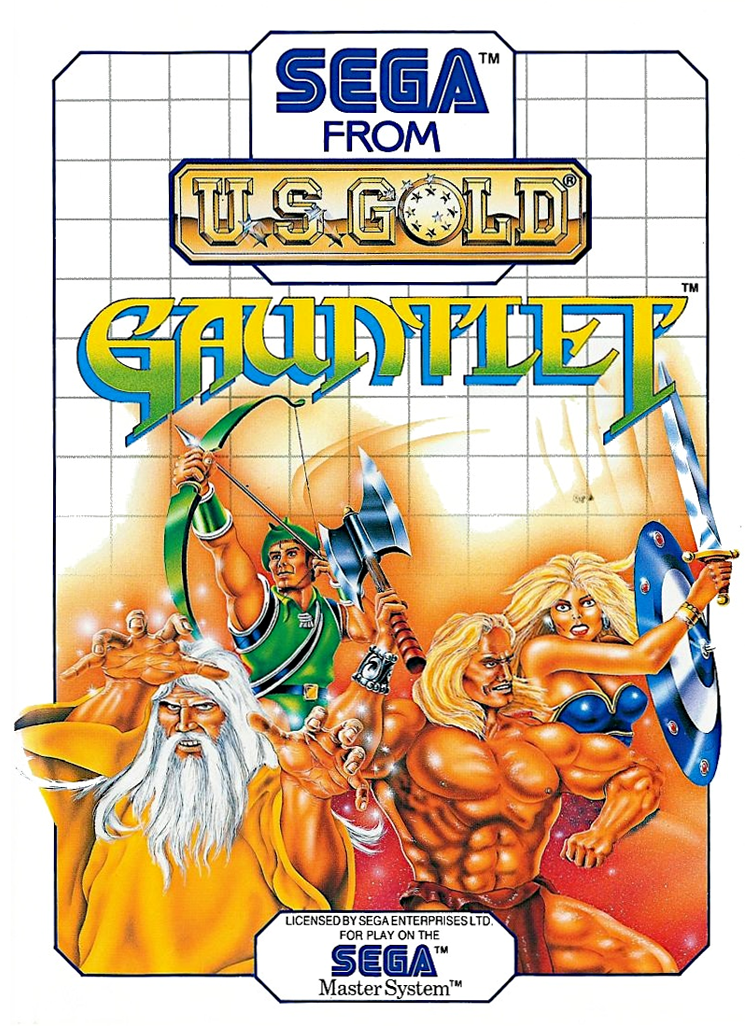 Gauntlet Sega Master System Print Poster