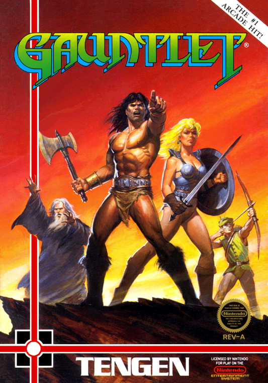 Gauntlet (Usa) (Tengen Licensed) Nes Print Poster